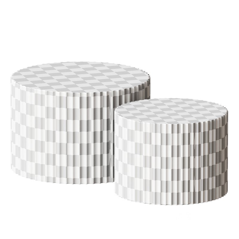 Blayne Round Nesting Coffee Table Image 5