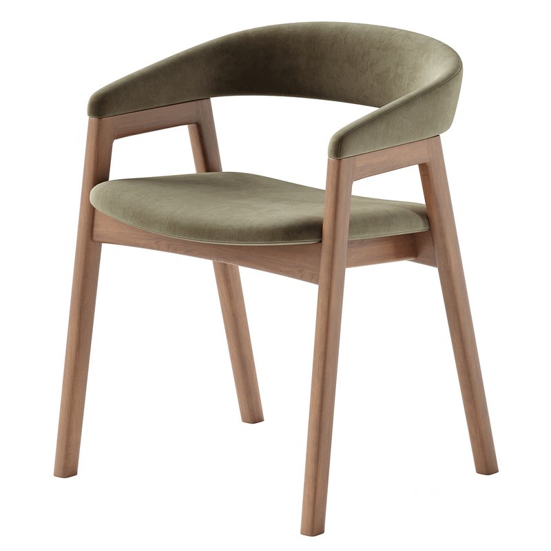 Concorde Fabric Dining Armchair Image 6