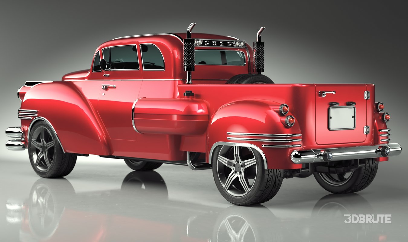 DRED Retro Pickup car Image 1