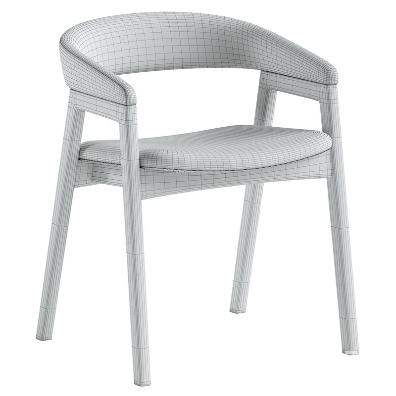 Concorde Fabric Dining Armchair Image 7