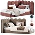 Soft Panels 3D Kids Bed by Livemaster - Thumbnail 1