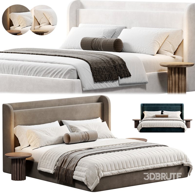 Porto Bed by Stylishclub Image 1