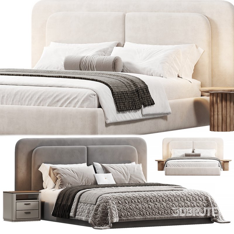 Soft bed Felini beige by wallytally Image 1