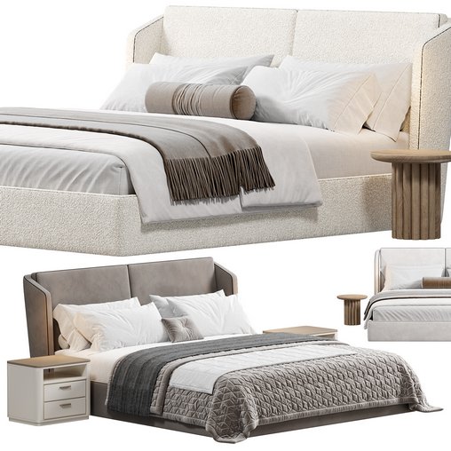 Vesta Bed by Thehighwall