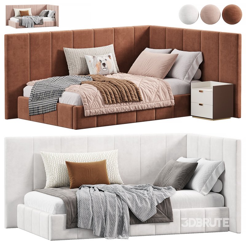 Corner bed Dandy kids by sensorsleep Image 1