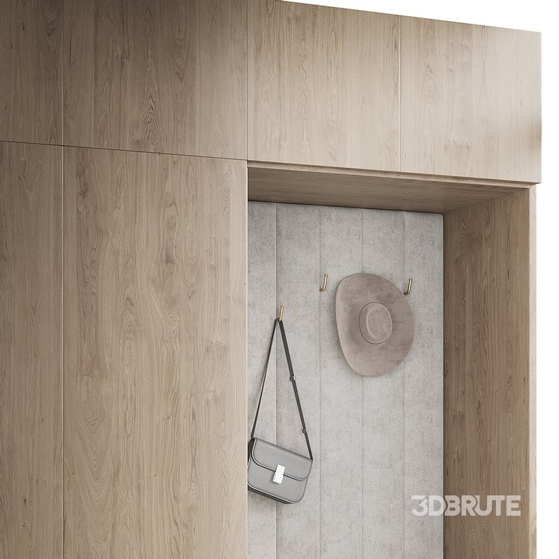 Hallway area with a minimalistic hanger 2 Image 9