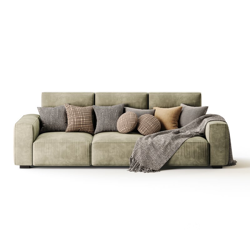 Beige Standard Sofa Image 4