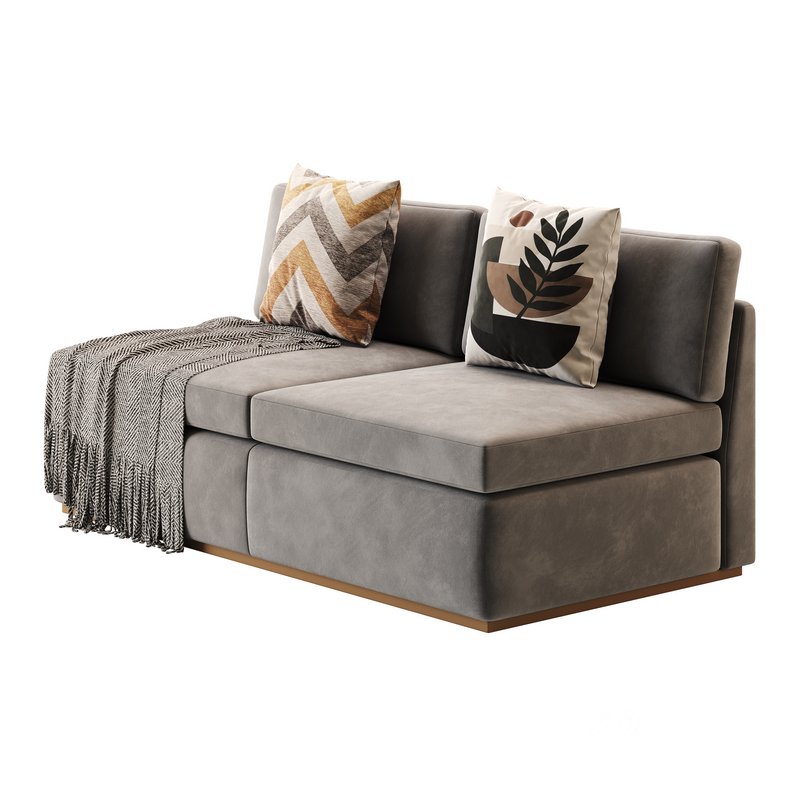Haase Armless Sofa Image 10