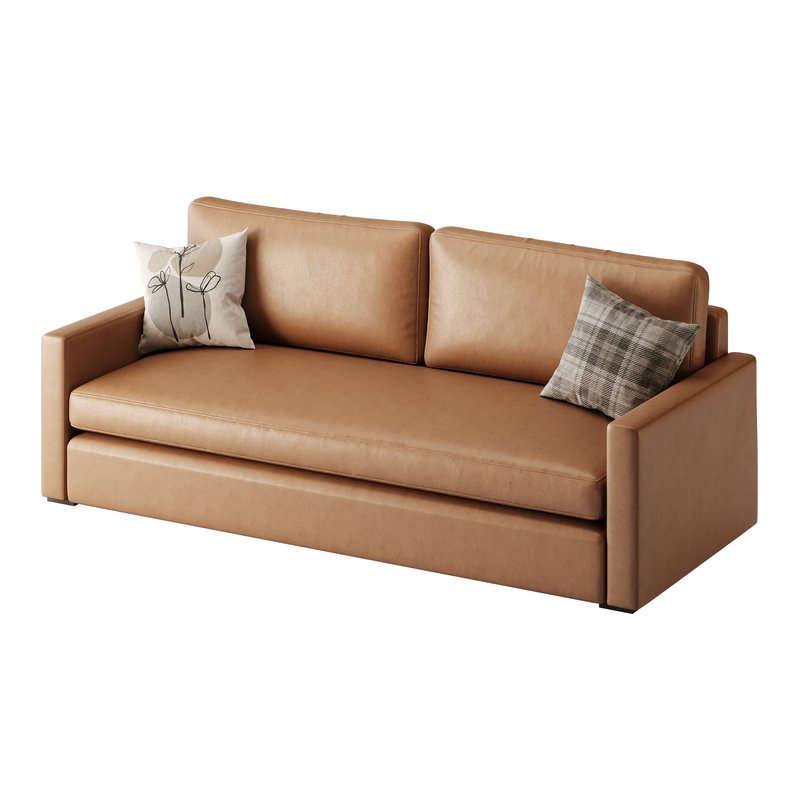 Benjara 86 Inch Fabric Upholstered Sofa Image 10