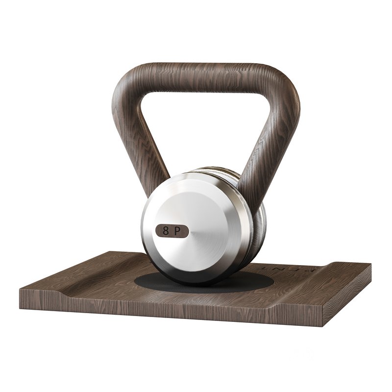 LOVA Kettlebell With Wooden Stand Image 9