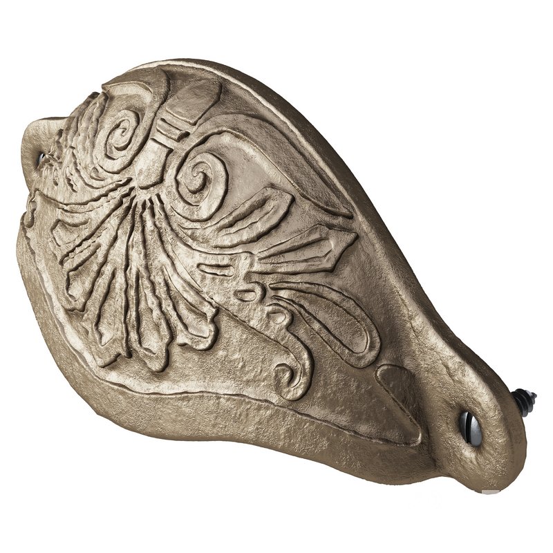 Cabinet or Drawer Bin Pull Black Iron Cup Image 12