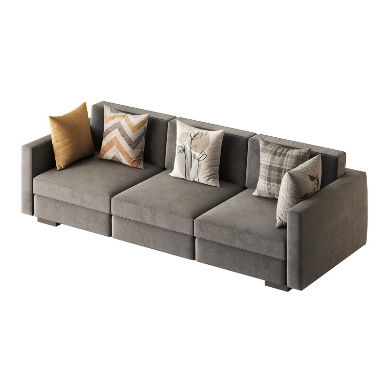 Dove Grey Single Sofa Image 9