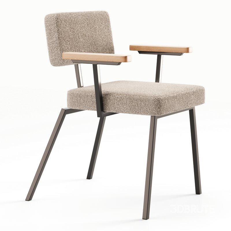 KRAB with solid wood armrests Image 9