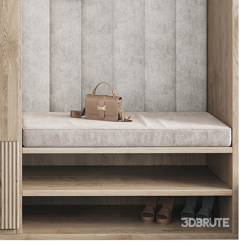 Hallway area with a minimalistic hanger 2 Image 11