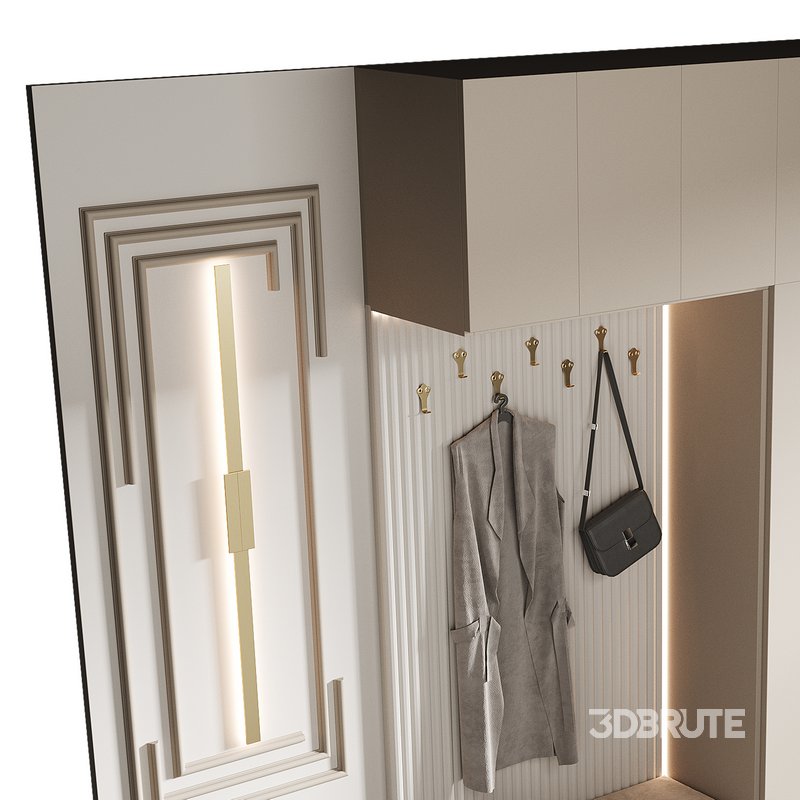 Hallway area with a minimalistic hanger 4 Image 8