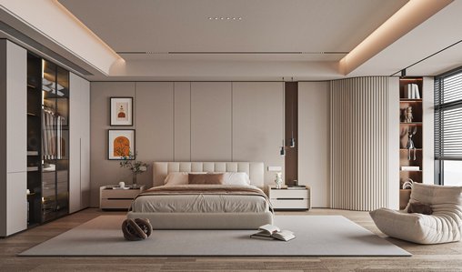 Modern bedroom