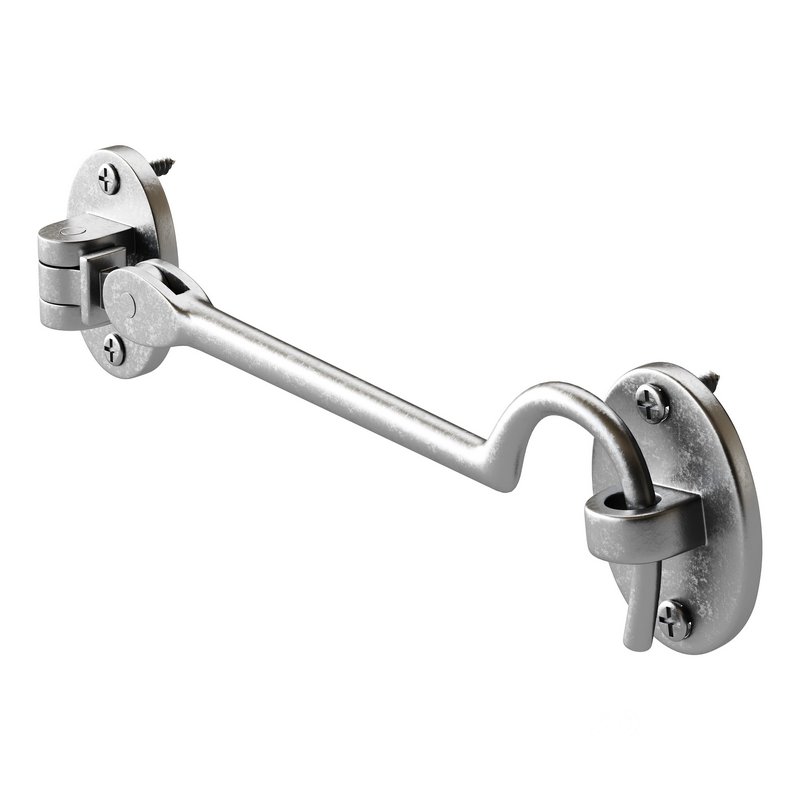 Oil Rubbed Bronze Finish Solid Brass Swivel Pivot Style Cabin Eyelet Latches Image 9