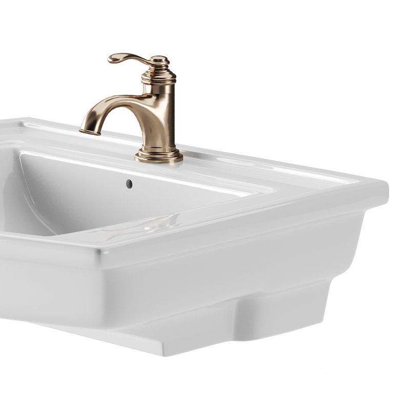 Florence Wall Mount Bathroom Vessel Sink Image 11