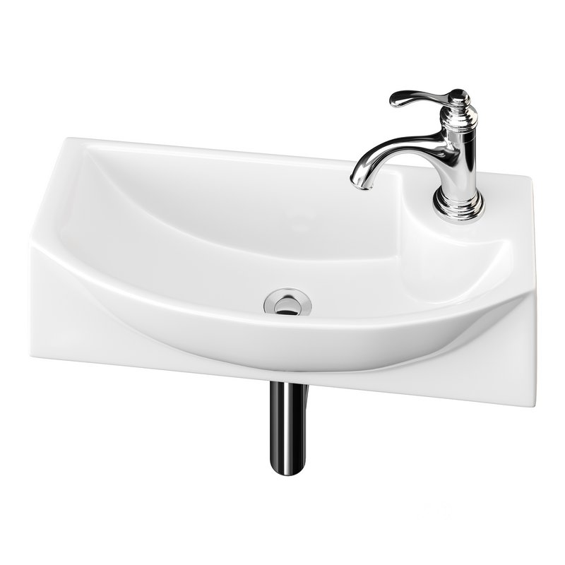 Small Wall Mount Bathroom Vessel Sink Image 12
