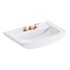 Vega Small Wall Mounted Bathroom Vessel Sink - Thumbnail 1