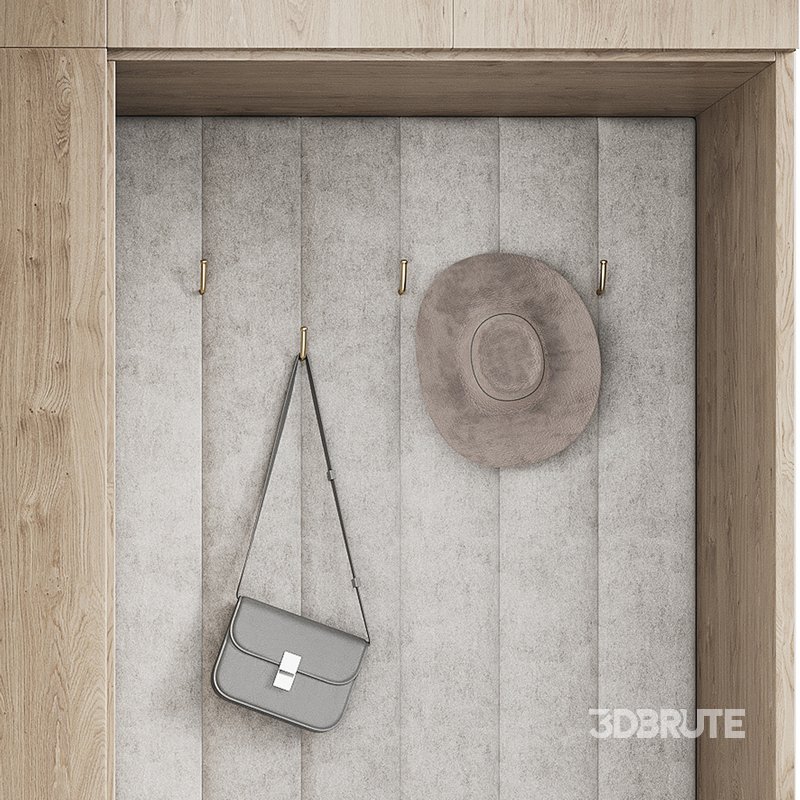 Hallway area with a minimalistic hanger 2 Image 12