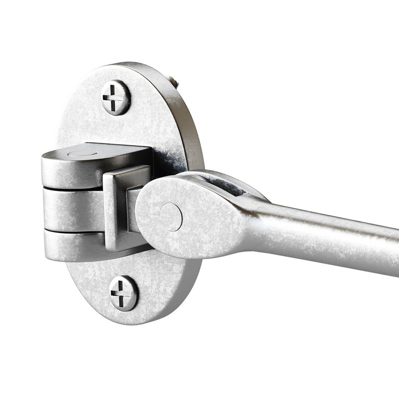 Oil Rubbed Bronze Finish Solid Brass Swivel Pivot Style Cabin Eyelet Latches Image 10