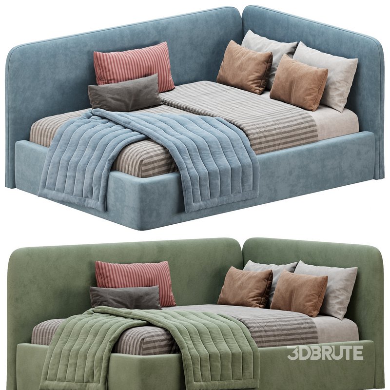 Corner bed Bruni kids Image 1