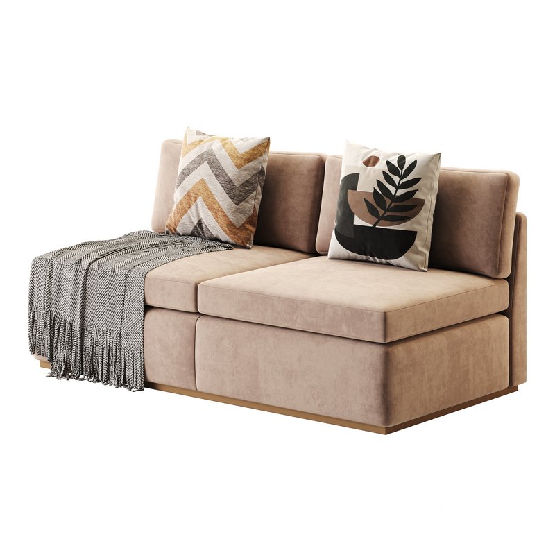 Haase Armless Sofa Image 12