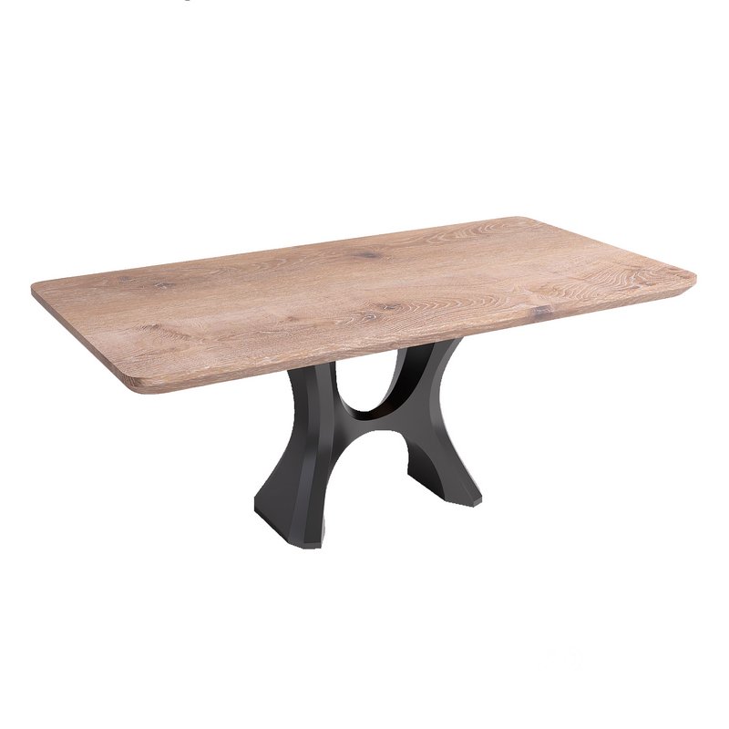 Table Base 322 Haru 28H Metal Furniture Legs Image 2