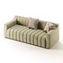 Room Simple Couch Chesterfield Fabric Sofa - Thumbnail 11