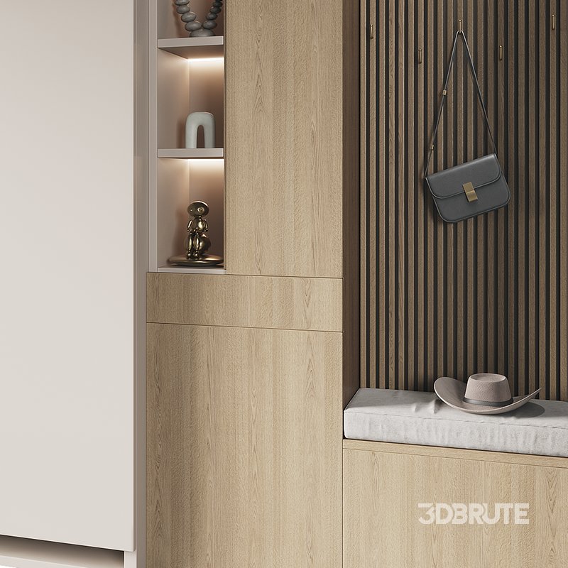 Hallway area with a minimalistic hanger 3 Image 11