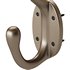 Wrought Iron Double Hook Black for Coats Towels Robes - Thumbnail 15