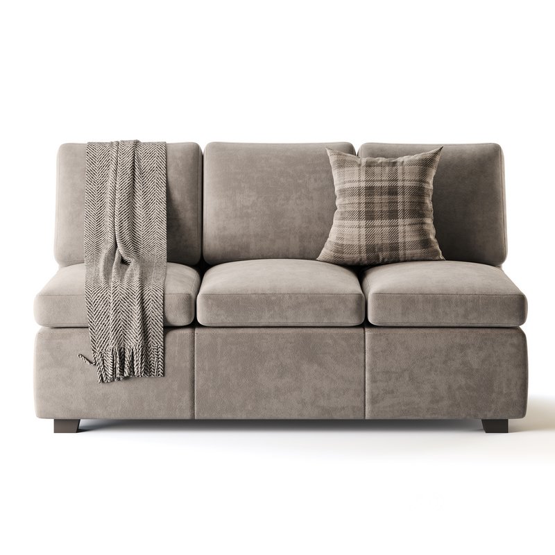 Profiles Armless Sofa Image 12