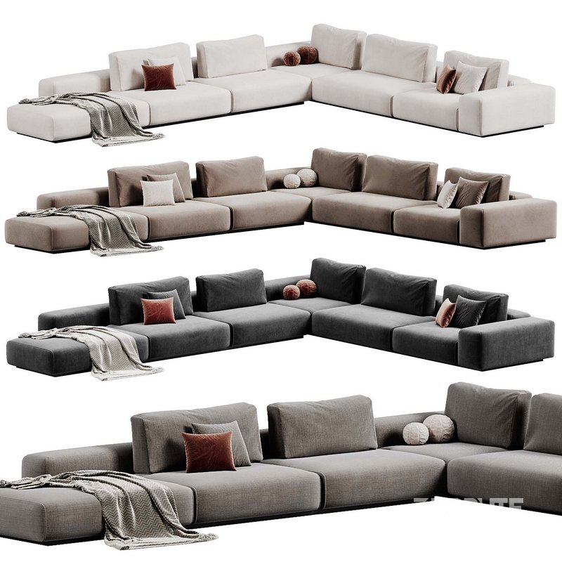 Monsieur Modular Sofa By Baxter Image 1