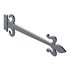 Wrought Iron Flush Mount Door Hinge - Thumbnail 12