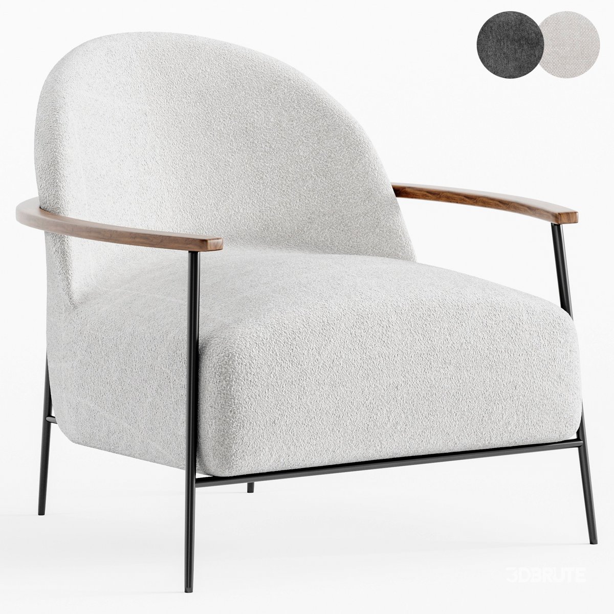 Sejour Lounge Chair By Gubi Image 1