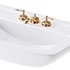 Vega Small Wall Mounted Bathroom Vessel Sink - Thumbnail 14