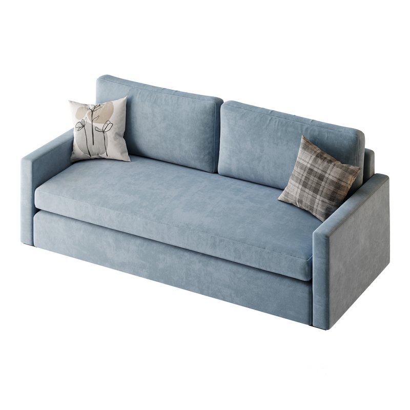 Benjara 86 Inch Fabric Upholstered Sofa Image 14