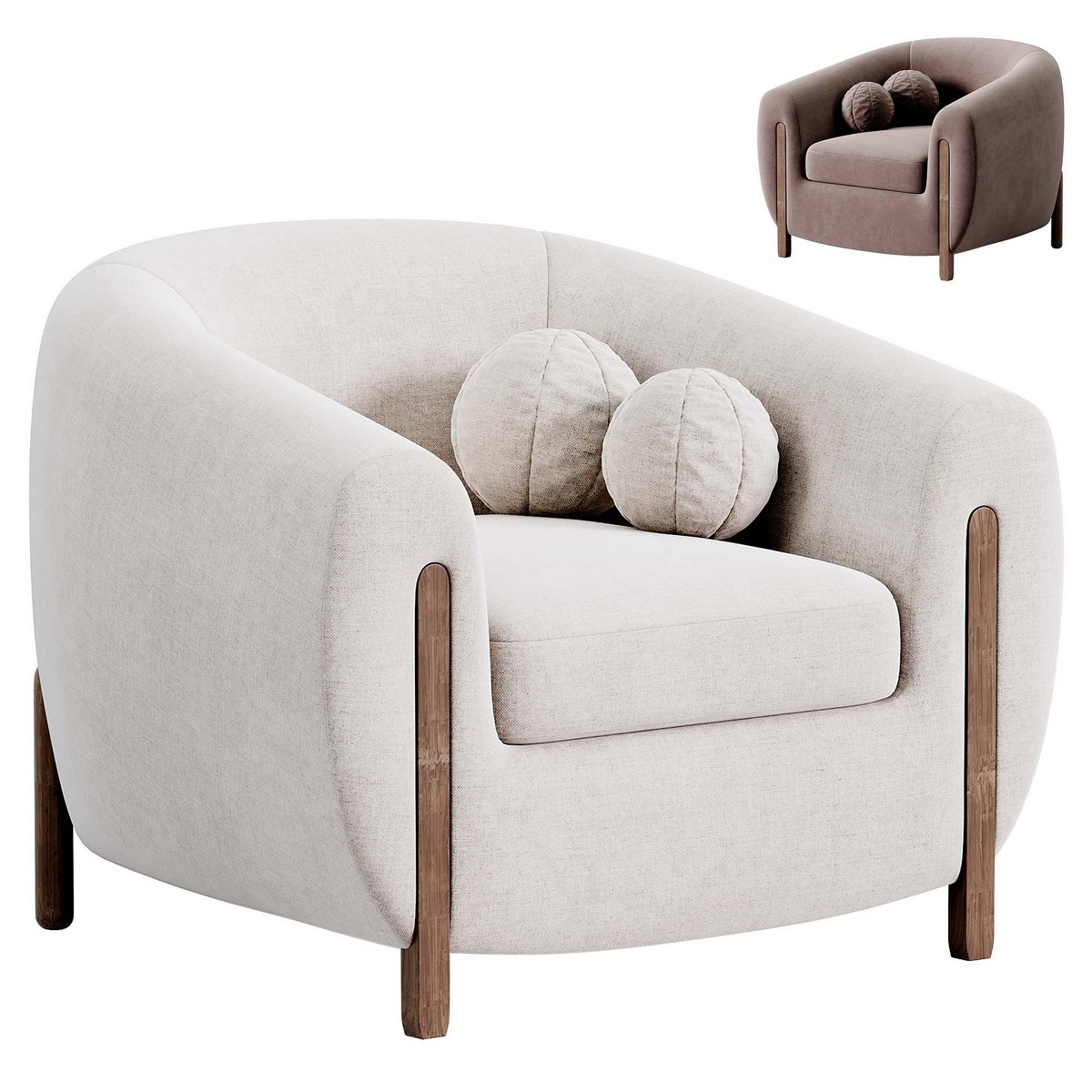 Nora Tub Chair By Crateandbarrel Image 1