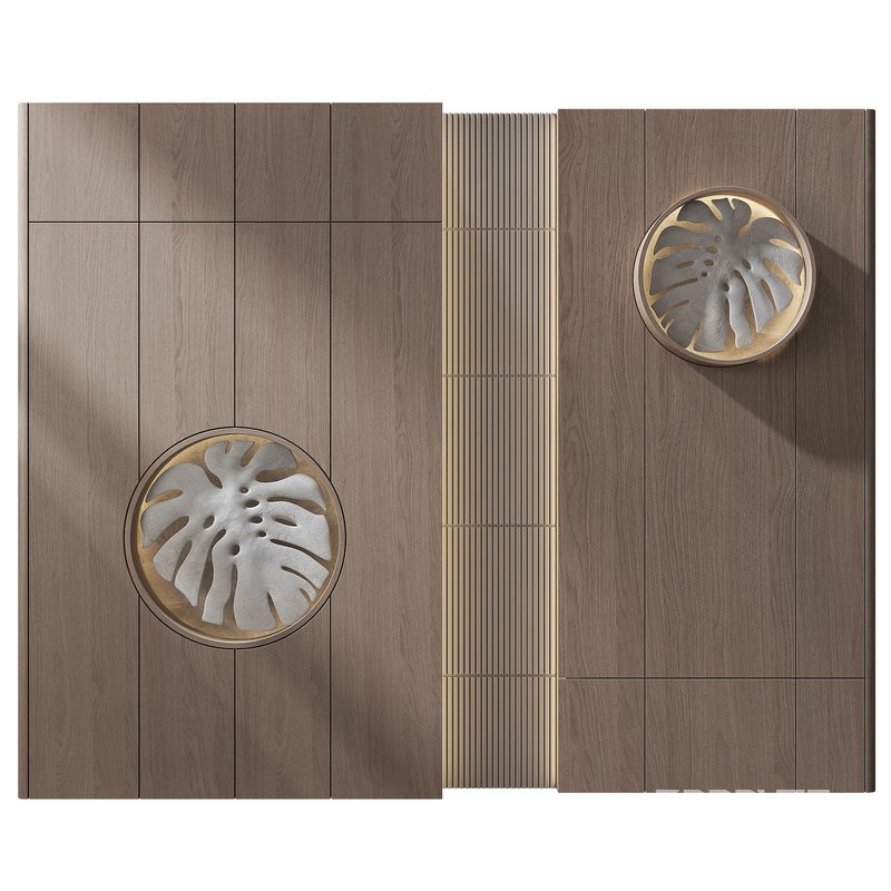 Monstera Wall Panel Decor Image 1