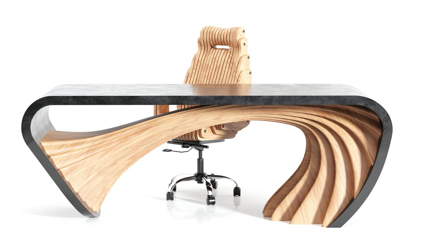Parametric Office Furniture Set Image 2