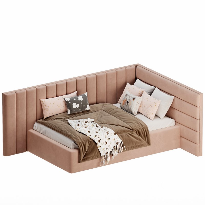 Corner bed Bonpari kids Image 4
