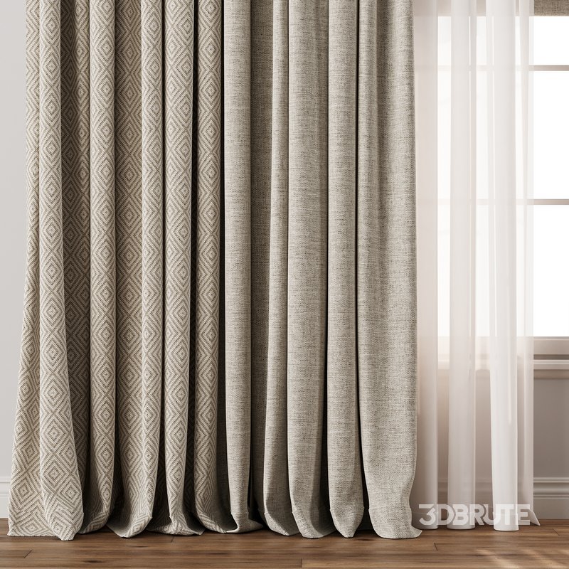 Curtain with tulle 46 Image 3