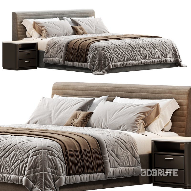 Roger Bed by Minotti Image 4