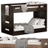 Abridged White Glaze Low Twin Kids Bunk Bed by crateandbarrel - Thumbnail 2