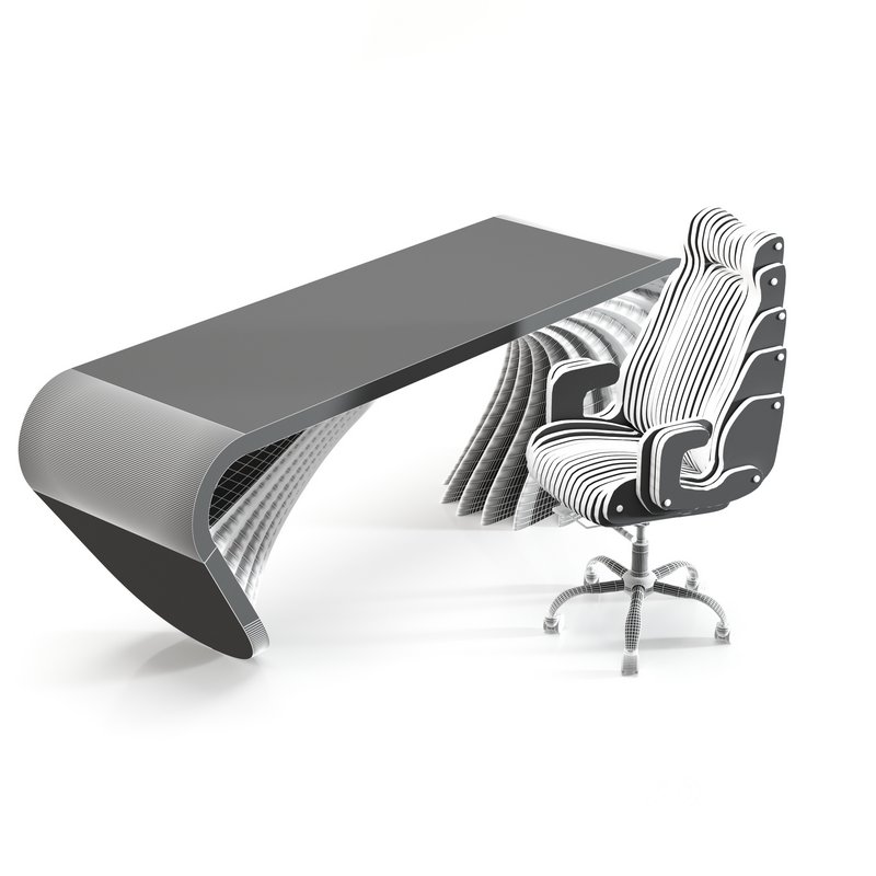 Parametric Office Furniture Set Image 5