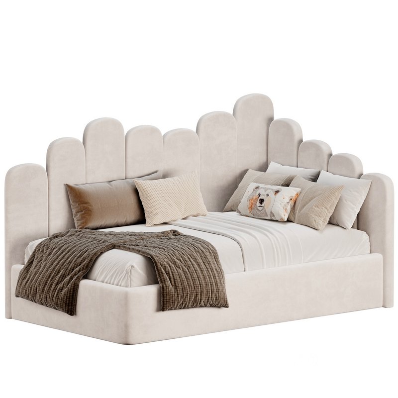 Corner bed Bambini kids multi level Image 2