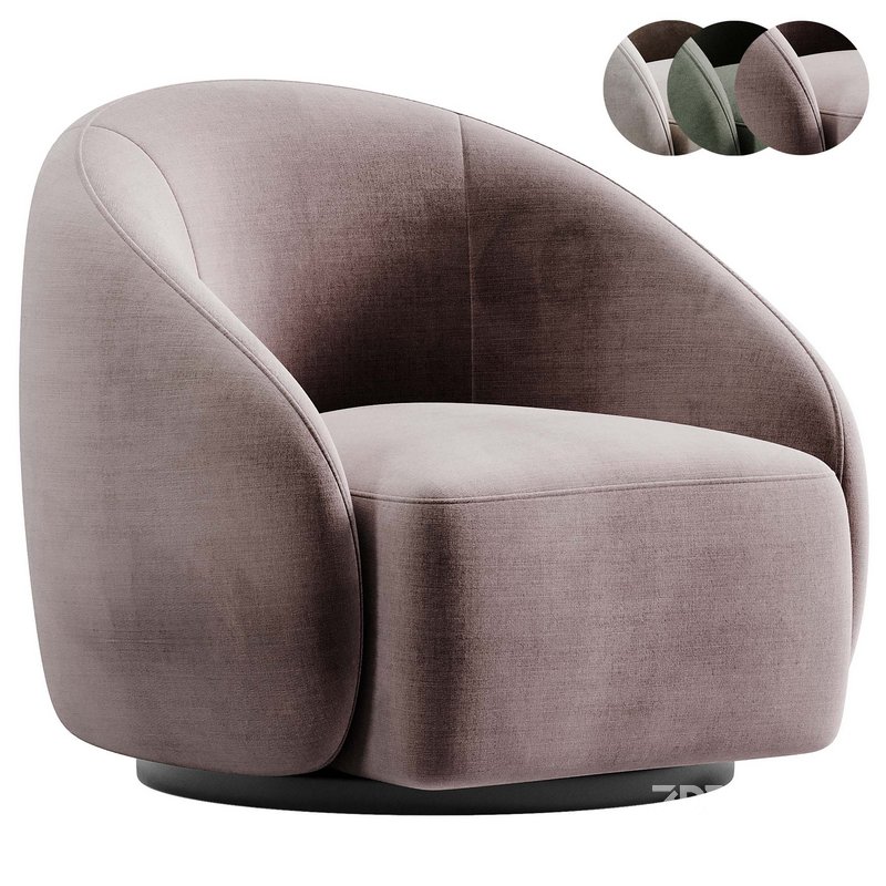 SWIVEL CHAIR AMORE Image 2