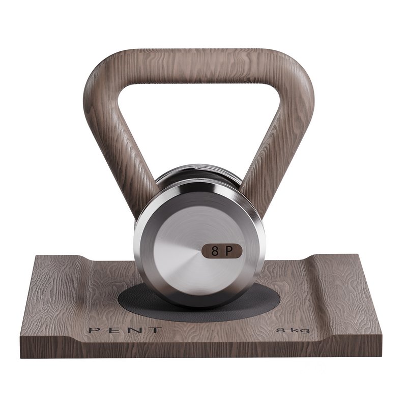 LOVA Kettlebell With Wooden Stand Image 2
