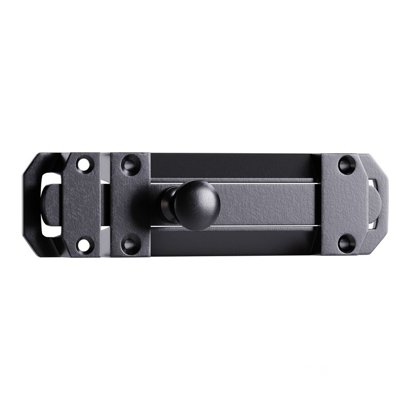 Brass Slide Bolt Door Latch Image 2